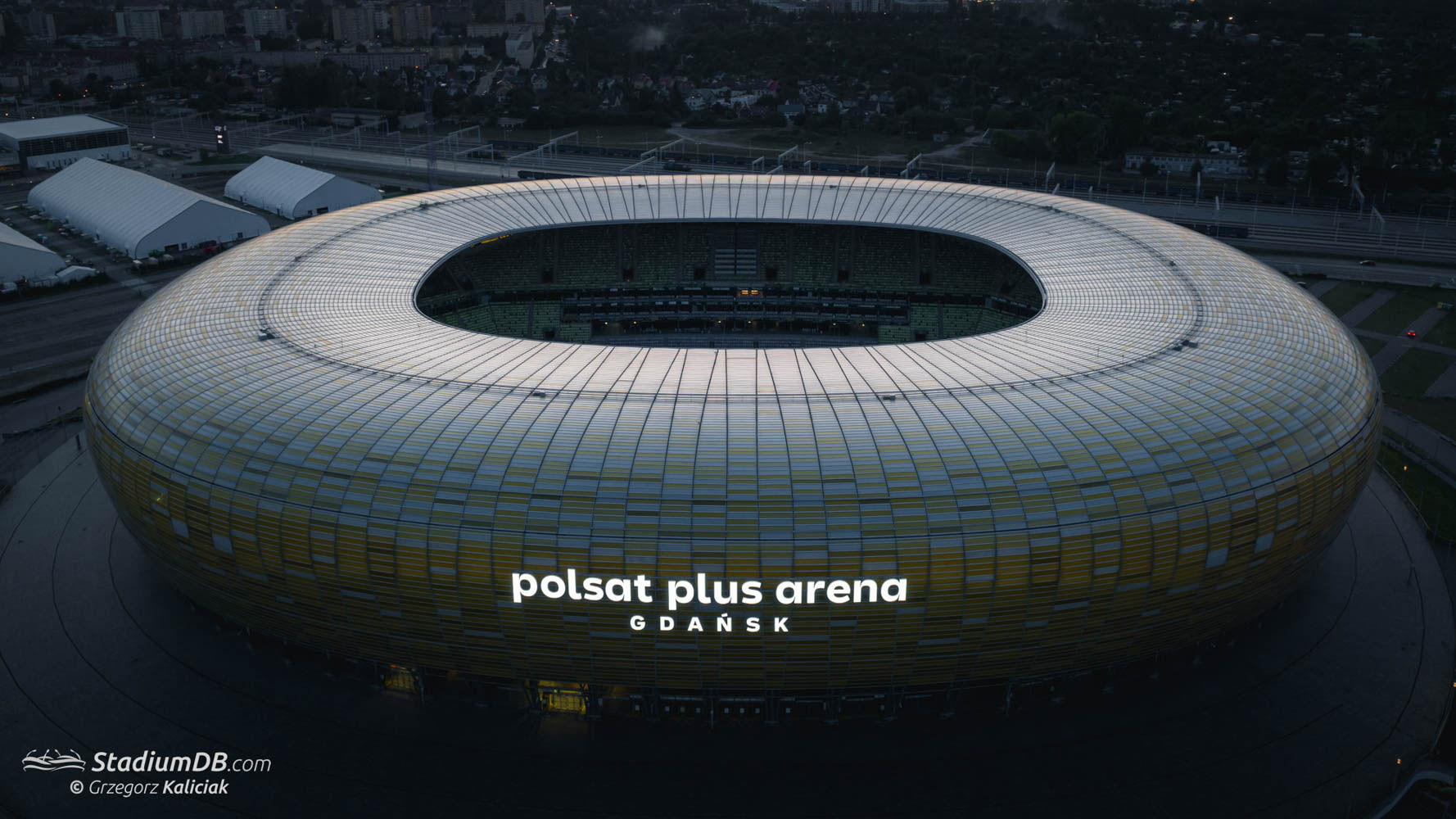 Polsat Plus Arena Scale Model