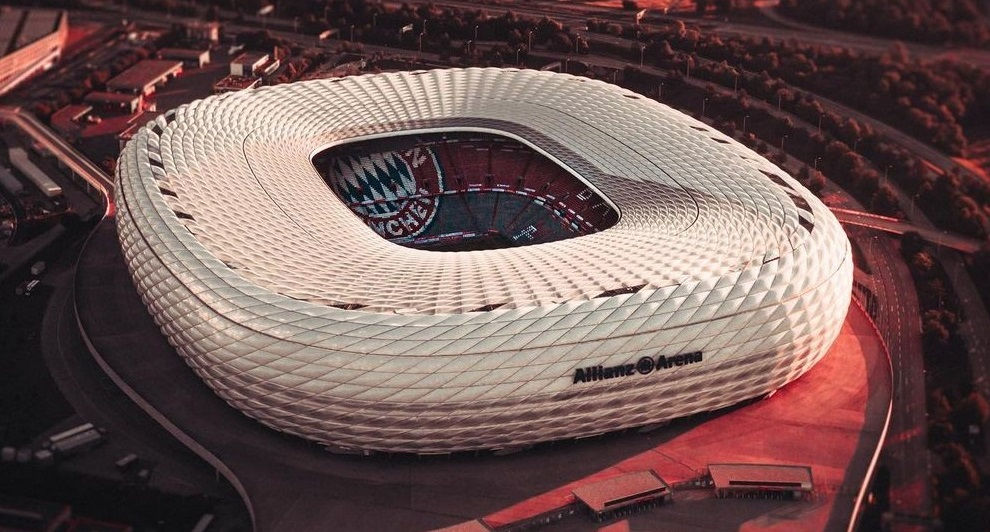 Allianz Arena Scale Model