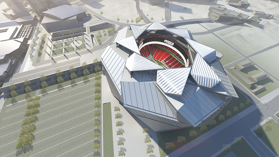 Thumbnail: Atlanta Football Stadium Scale Model