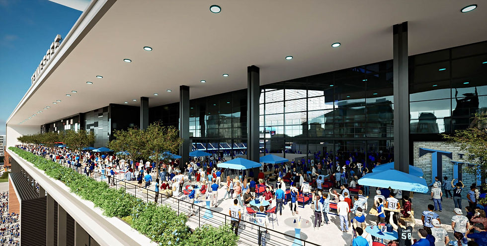 Miniaturbild: New Nissan Stadium Scale Model