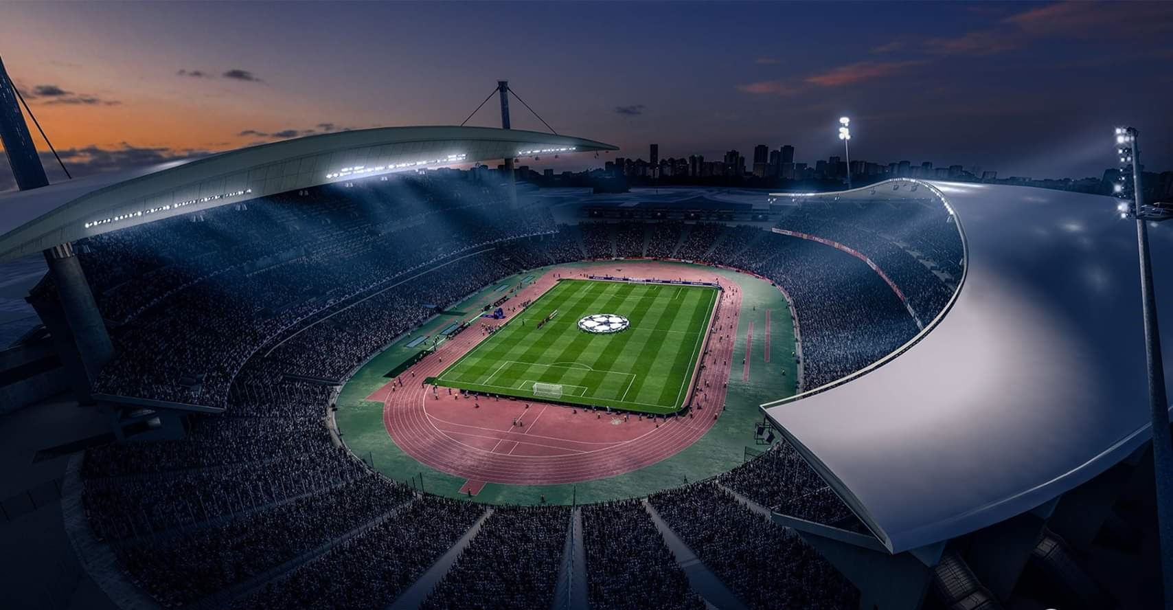 Atatürk Olimpic Stadium Scale Model