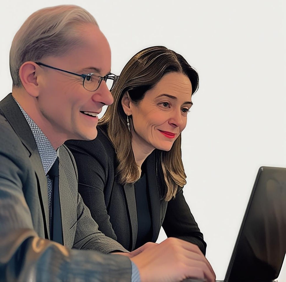 Eye-level view of a financial advisor explaining KiwiSaver options to a client