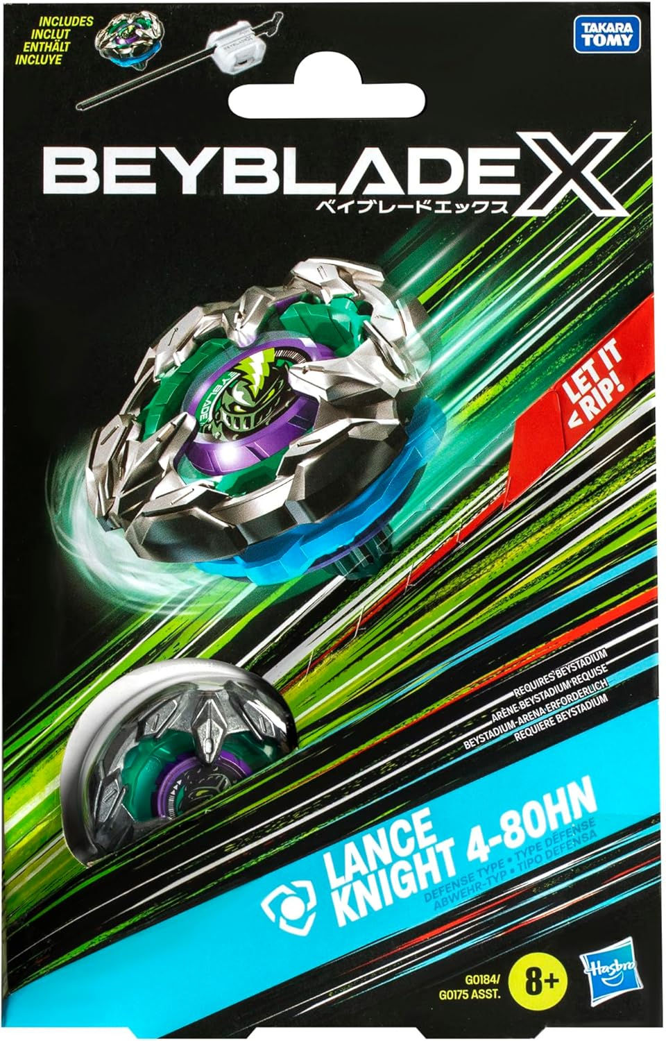 Miniatura: Beyblade X LANCE KNIGHT 4-80HN 
