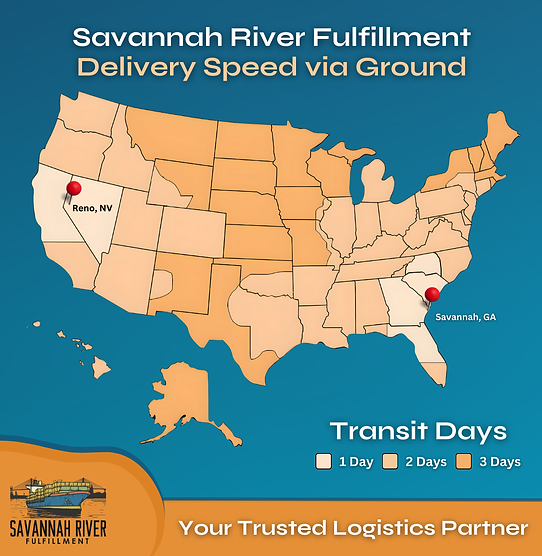 Savannah River Fulfillment Delivery Speed Final Map (2025).png