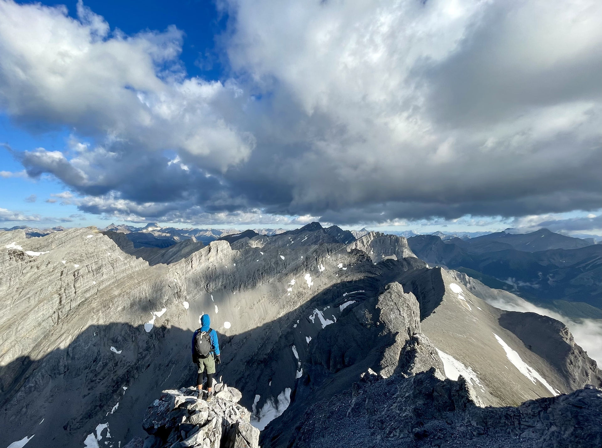 Mount James Walker Route Scrambling Kane Guide Peter Lougheed Canada Kananaskis