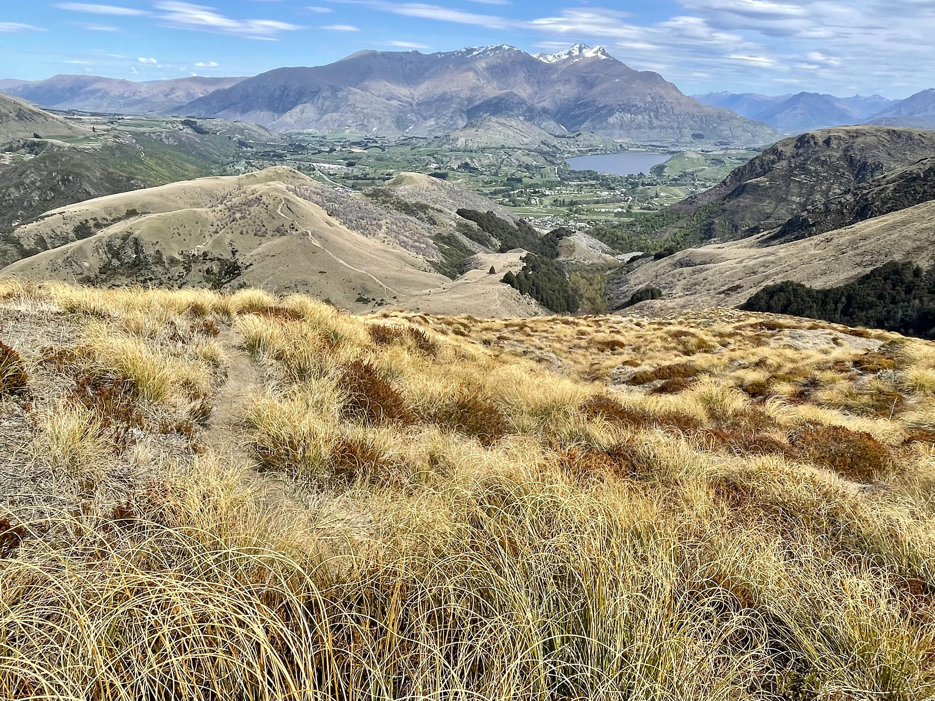 Brow Peak Big Hill Hiking Arrowtown Route Map Dopwnload GPS Track Hiking Guide