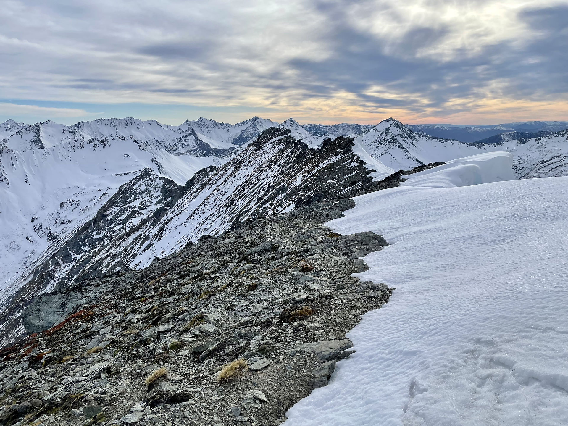 Looking Northeast from the summit of Black Peak