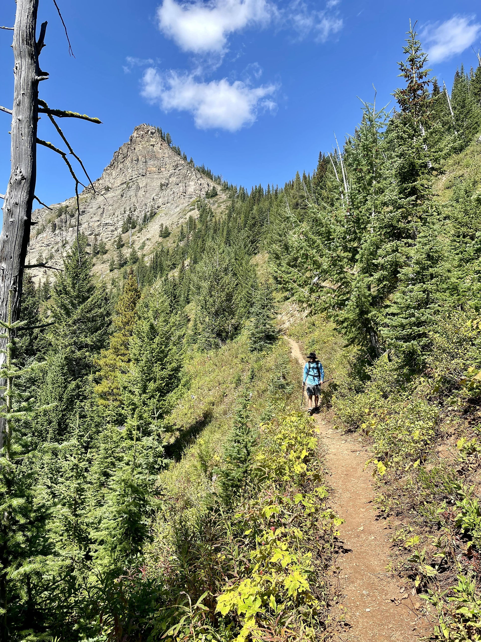 Ghostrider Mountain Route Map Scramble Fernie British Columbia Hiking Climbing Guide