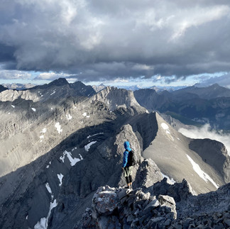 Mount James Walker Route Scrambling Kane Guide Peter Lougheed Canada Kananaskis
