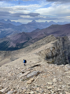 Mount Alderson Mount Carthew Route Map Hiking Guide Waterton Lakes National Park Scramble Kane Alberta Canada