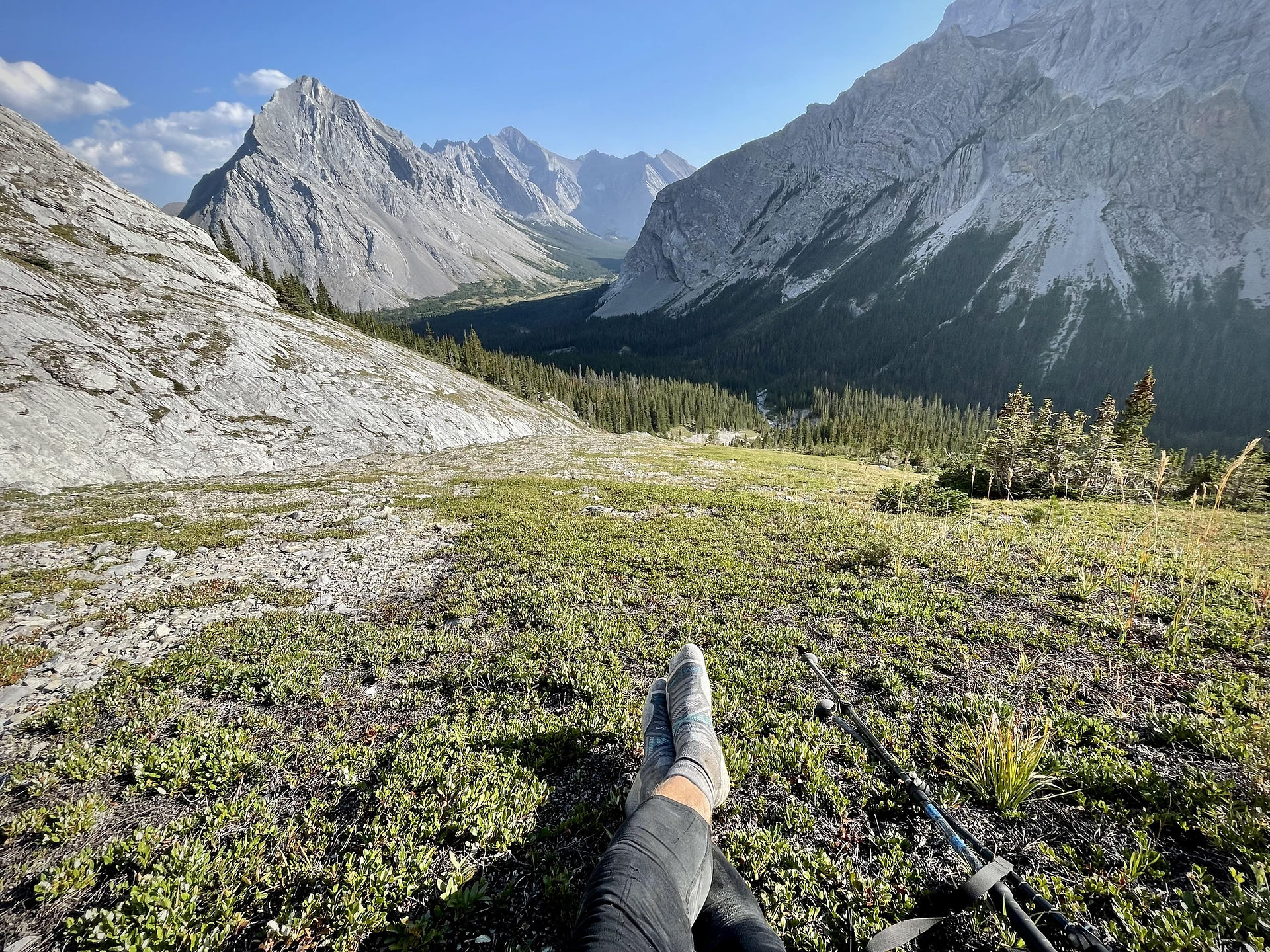 Tombstone Mountain South Route Map Kane Scramble Canada Peter Lougheed Trip Report 