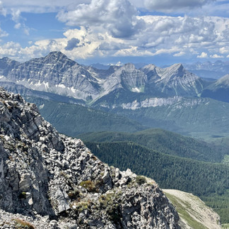 Mount Hosmer Route Map Scramble Guide Fernie British Columbia Kane