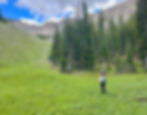 Sheep Creek Peak trail