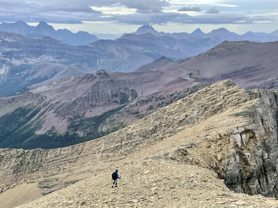 Mount Alderson Mount Carthew Route Map Hiking Guide Waterton Lakes National Park Scramble Kane Alberta Canada