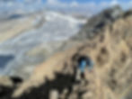 Mount Daly climb Yoho National Park Canada