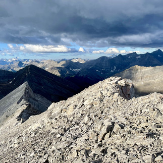 Mount James Walker Route Scrambling Kane Guide Peter Lougheed Canada Kananaskis