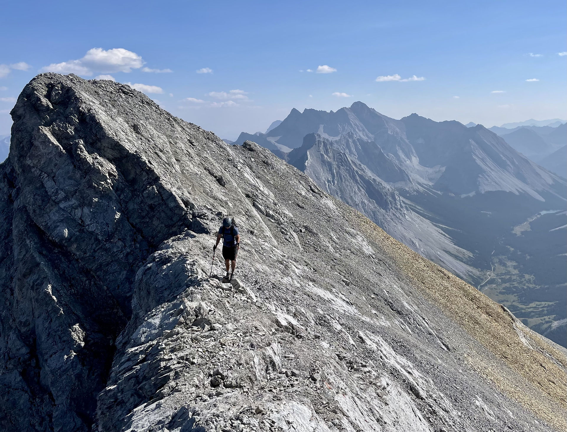 Tombstone Mountain South Route Map Kane Scramble Canada Peter Lougheed Trip Report 