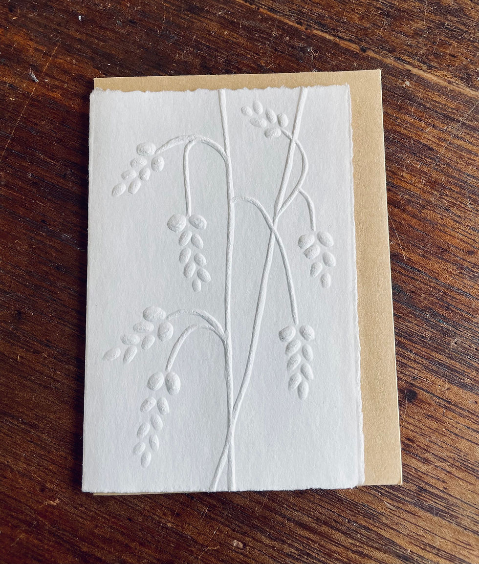 Miniatura: Embossed Gift Card - Set of 4