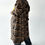 Thumbnail: Chic Brown Zebra Print Coat