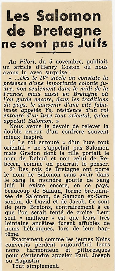 les salomon de bretagne