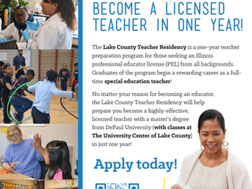 Become a Licensed Special Education Teacher in one year!