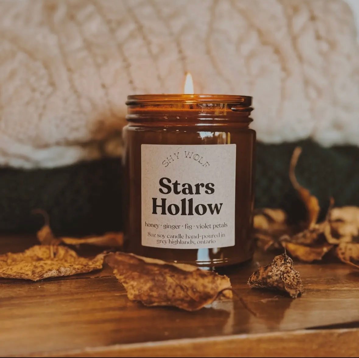 Stars Hollow Fall Candle