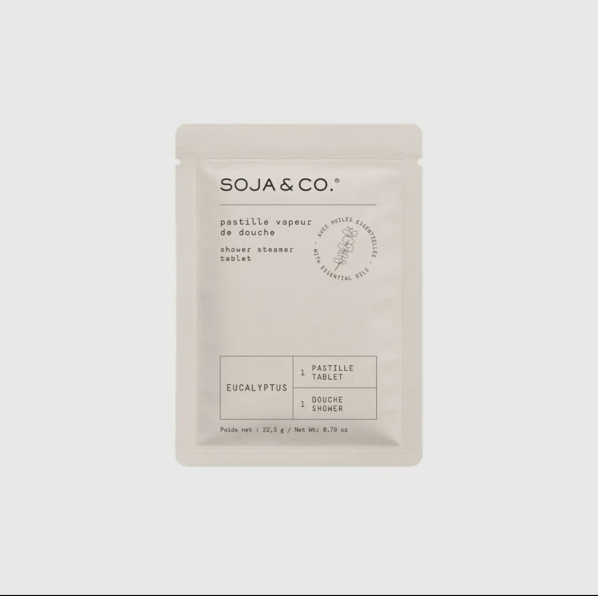 SOJA & CO. Eucalyptus Shower Steamer Tablet