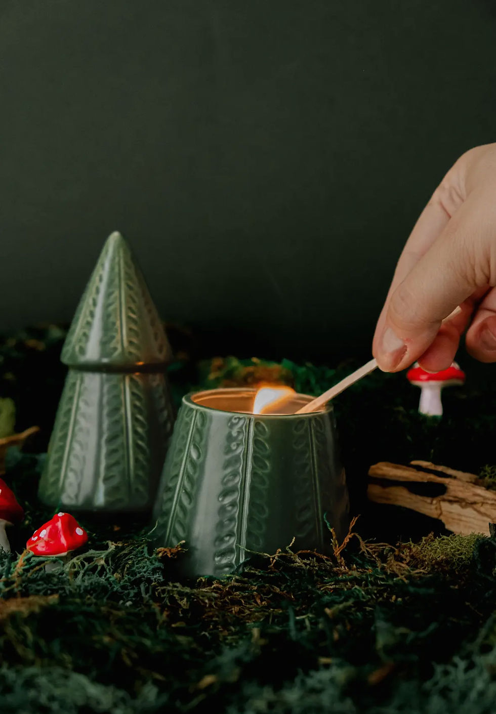 The Green Fir Tree Candle