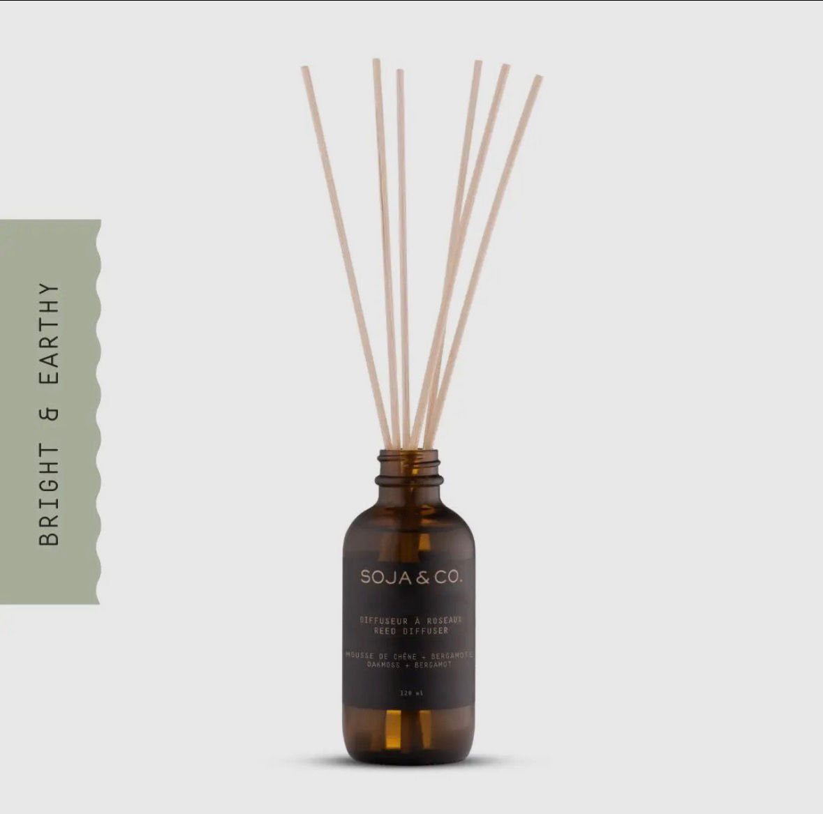 Reed Diffuser | Oakmoss + Bergamot