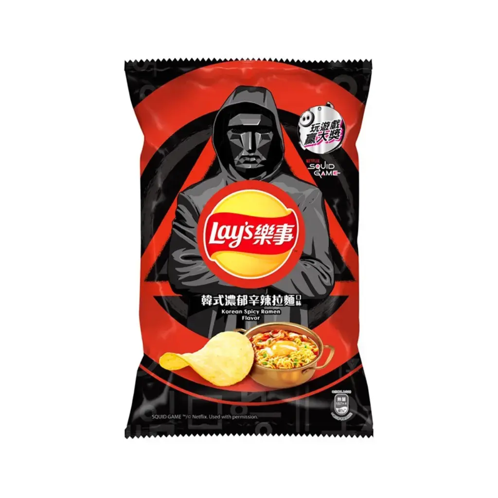 Lay's Squid Game Korean Spicy Ramen