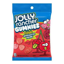 Jolly rancher gummies sour awesome reds
