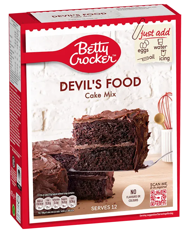 Betty Crocker Devils Food Cake Mix