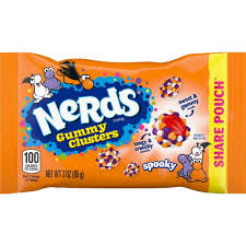 Nerds gum clusters spooky
