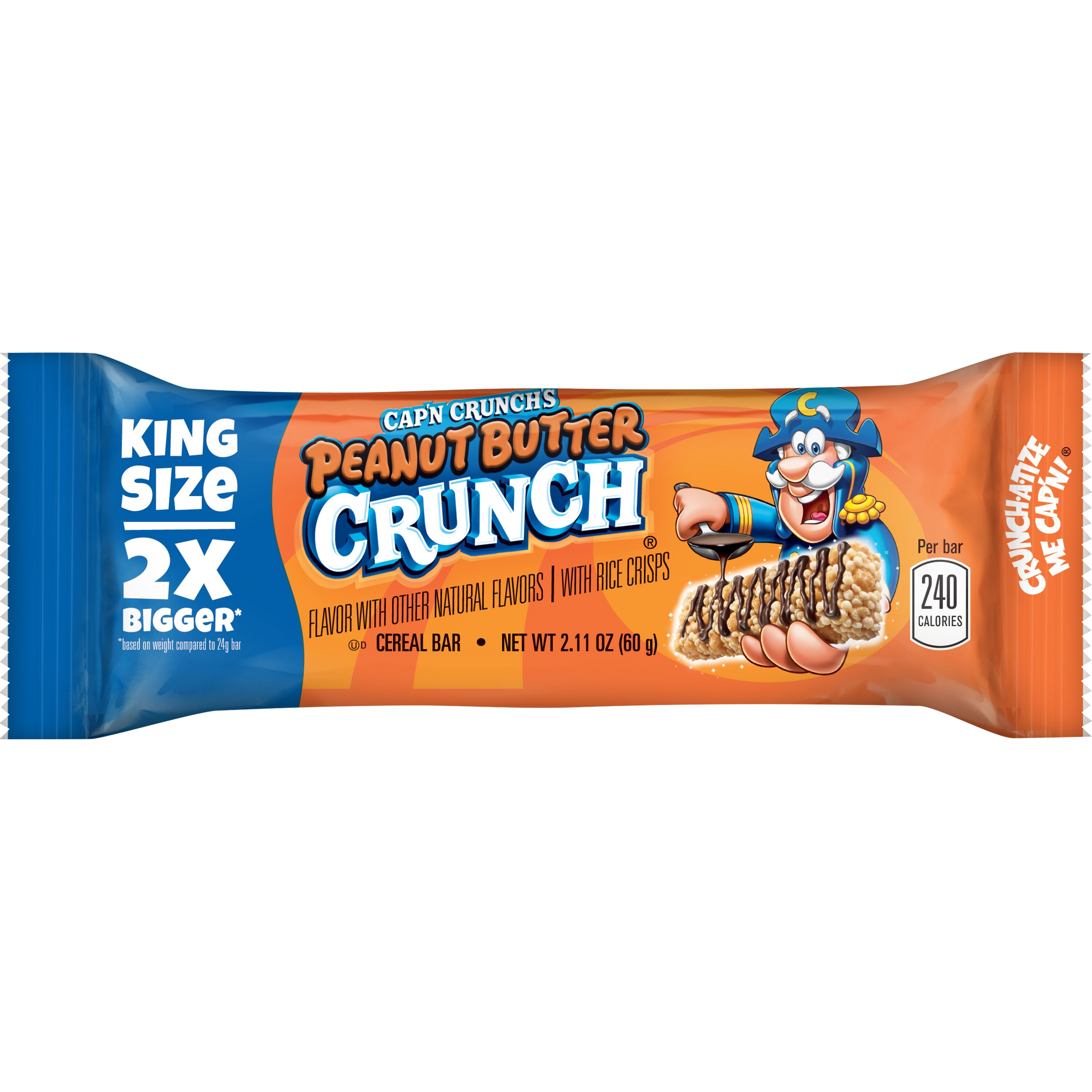 Cap’n Crunch’s Peanut Butter Crunch Treats – King Size