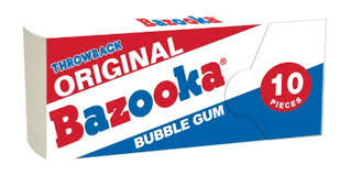Bazooka bubble gum