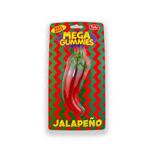 Mega gummies jalapeno
