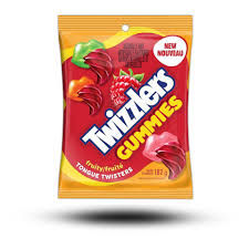 Twizzlers gummies fruits tongue twisters