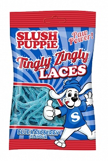 Slush Puppie Tingly Zingly Laces Blue Raspberry