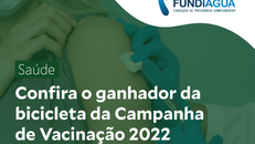 Resultado do Sorteio da Bicicleta | Campanha de Vacinação contra a Gripe 2022