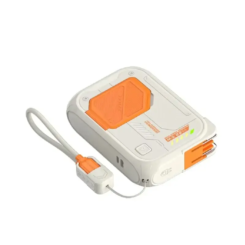 Thumbnail: 22.5W Magnetic Power Bank 100000mAh Wireless Fast Charging with Plug Phone Holde