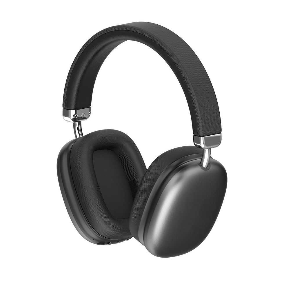 Thumbnail: ANC Hybrid Noise Cancelling Wireless Bluetooth 5.4 Headphone 40MM Speaker Music 