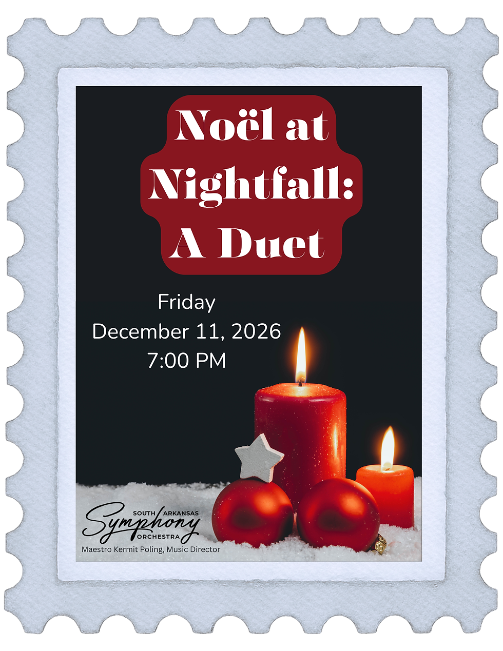 Noël at Nightfall: A Duet