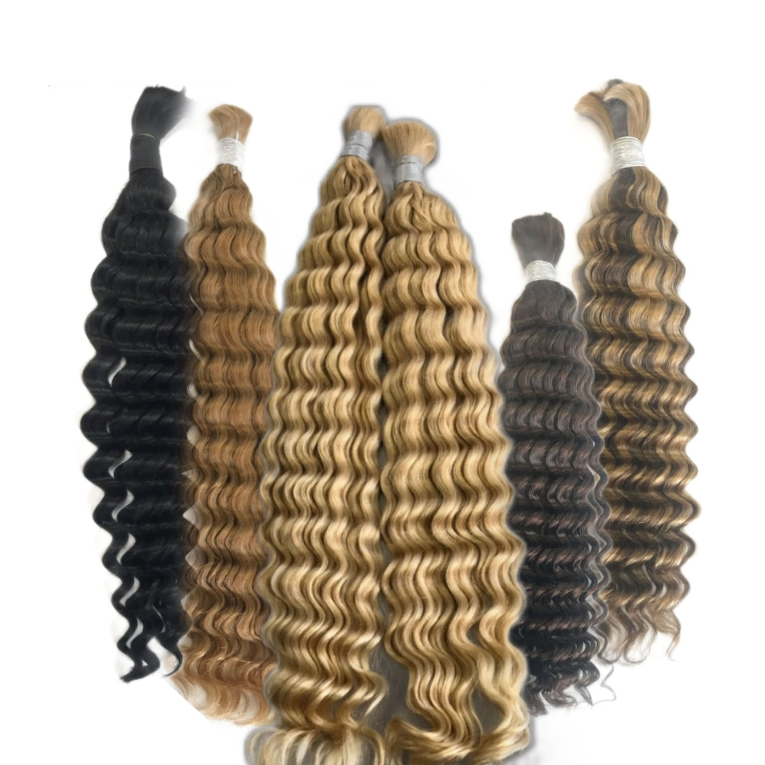 Virgin Hair Bulk Deep Wave