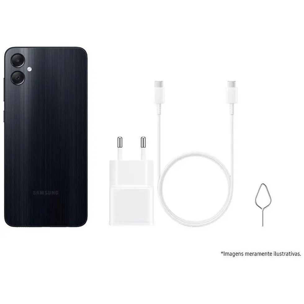 Miniatura: Smartphone Samsung Galaxy A05 DUAL SIM 128GB, 4GB RAM Preto