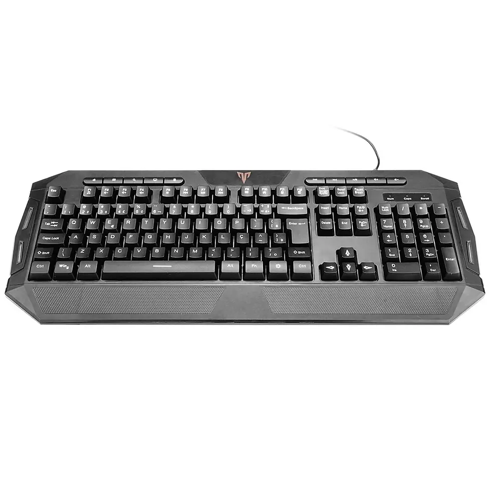 Miniatura: Kit Gamer Teclado Rgb Antighosting Com Mouse 1200 DPI Headphone Com Microfone