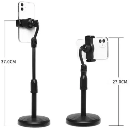 Miniatura: Suporte Para Celular De Mesa Articulado Portátil Selfie 360º