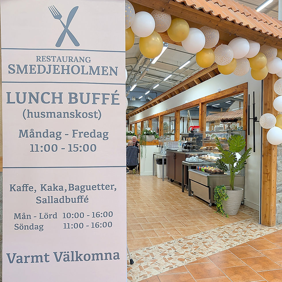 Vi finns vid huvudingången