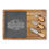 Thumbnail: Engraved Treats By Mel Acacia Charcuterie Board with Slate Insert & Cheese Tools