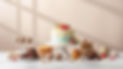Generate a banner for the website that is a baking company. Comapy bakes cake, cake pops, 