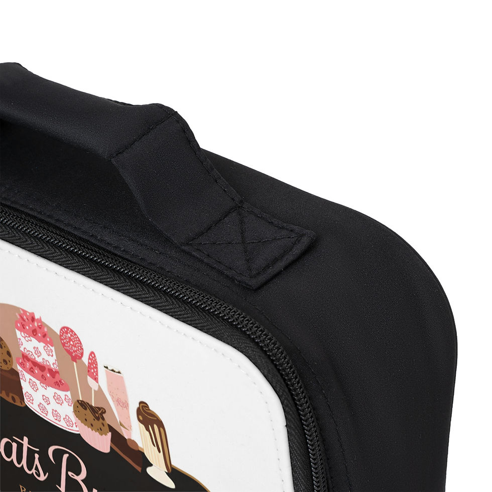 Thumbnail: 'Treats By Mel' Bakery Logo Insulated Lunchbox